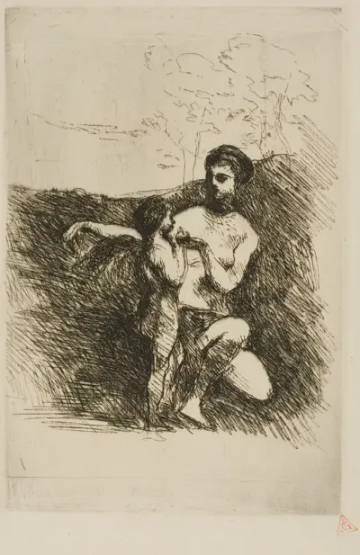 Venus Clipping Cupid's Wings, second plate