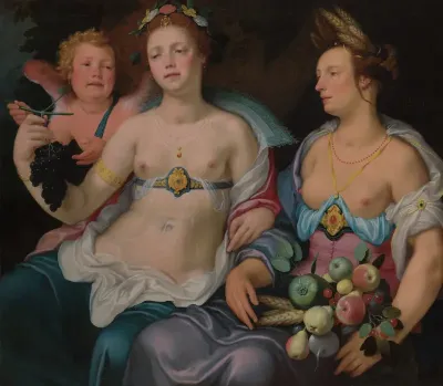 Venus, Cupid and Ceres