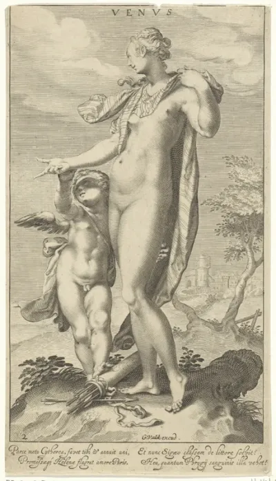 Venus en Cupido