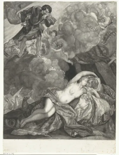 Venus en Mars door Apollo verrast