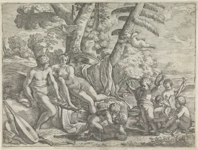 Venus en Mercurius
