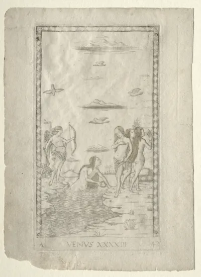 Venus (from the Tarocchi, series A:  Firmaments of the Universe, #43)