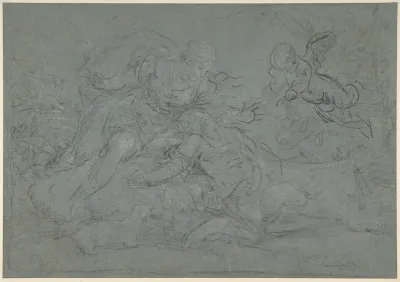 Venus Lamenting the Dead Adonis (or Diana and Endymion)