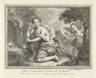 Venus met de pijlen van Amor