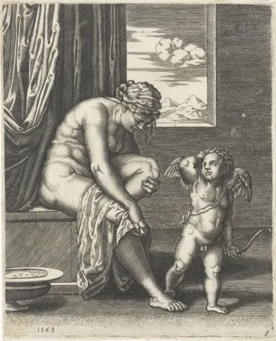 Venus na het bad