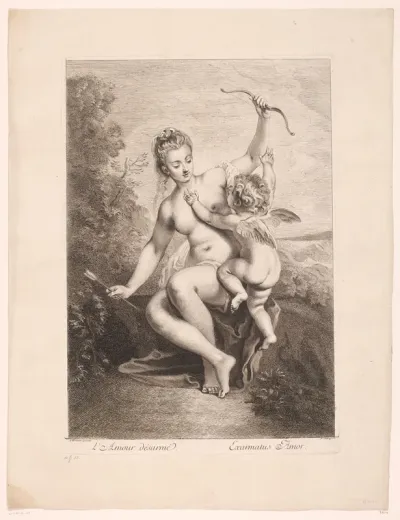 Venus ontwapent Amor