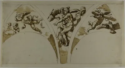 Venus Pointing out Psyche to Cupid