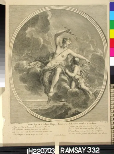 Venus pyytää Amorin apua