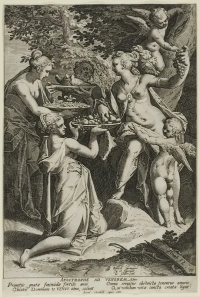 Venus Receiving Gifts