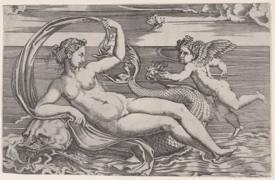 Venus Reclining on a Dolphin