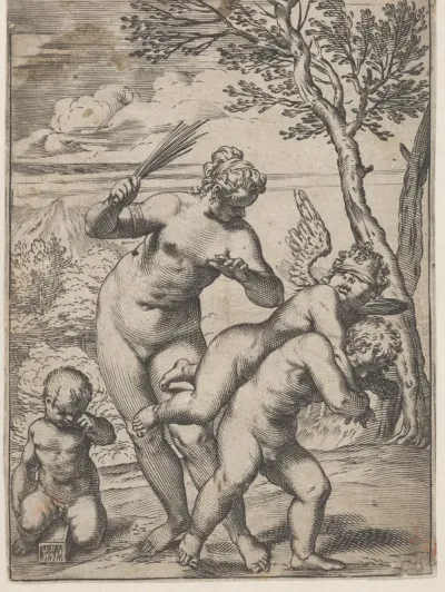 Venus straft Amor