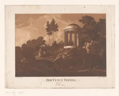 Venus tempel in Parklandschap Dessau-Wörlitz