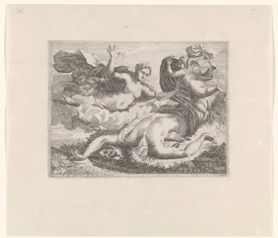Venus treurt bij de dode Adonis