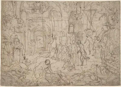 Venus Visiting the Forge of Vulcan