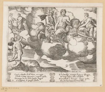 Venus vraagt Jupiter om hulp