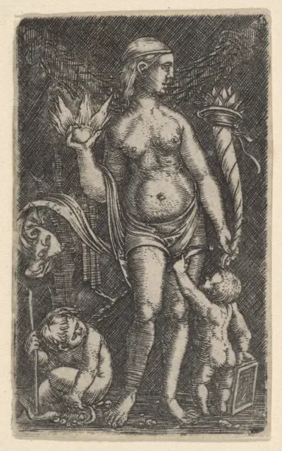 Venus with Two Putti