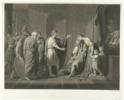 Verbanning van Cleombrutus door Leonidas II