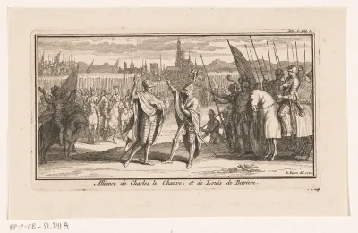 Verdrag tussen Karel II de Kale en Lodewijk II de Duitser