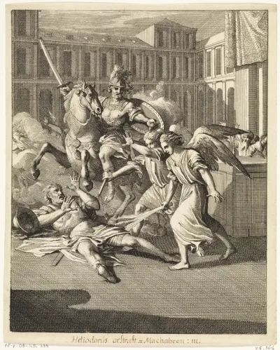Verdrijving van Heliodorus uit de tempel