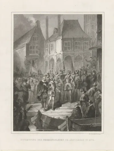 Verdrijving van het stadsbestuur bij de Alteratie van Amsterdam, 1578