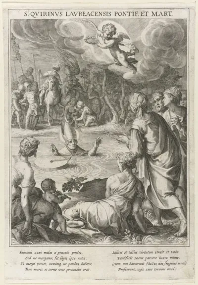 Verdrinkingsdood van de Heilige Quirinus