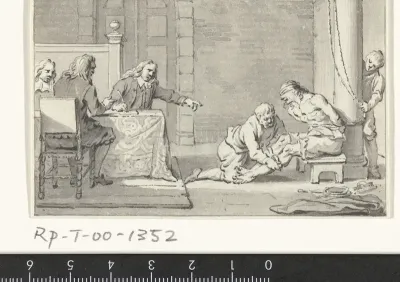 Verhoor en marteling van Cornelis de Witt, 1672