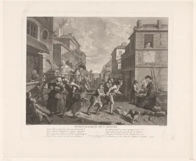 Verhuizing van een schilder