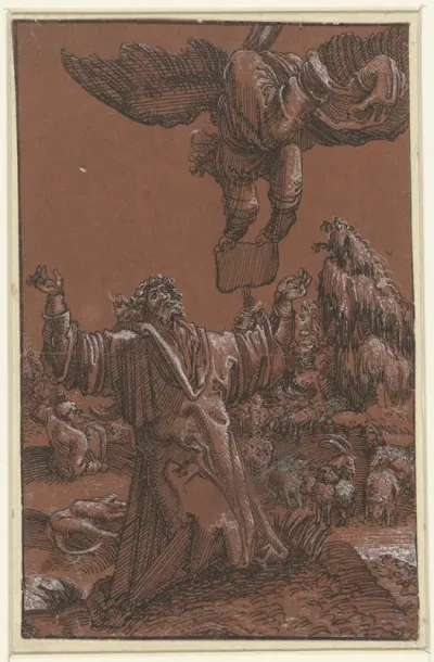 Verkondiging aan Joachim van de geboorte van Maria