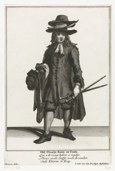 Verkoper van tweedehandskleding
