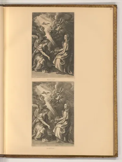 Verkündigung an Maria (Buchillustration)