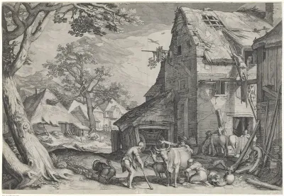 Verloren zoon als varkenshoeder
