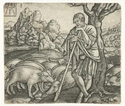 Verloren zoon als zwijnenhoeder