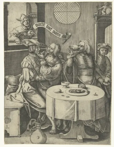 Verloren zoon verkwist zijn erfenis