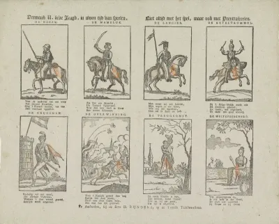 Vermaak u, lieve jeugd, in uwen tijd van speelen, / Niet altijd met het spel, maar ook met prenttafreelen