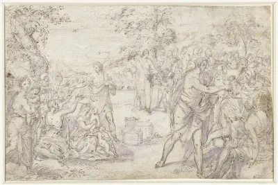 Vermenigvuldiging der broden door Christus