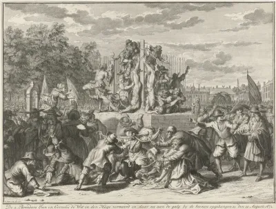 Verminking van de lichamen van de gebroeders de Witt, 1672