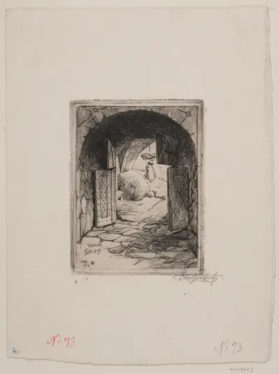 Verna klosterets port