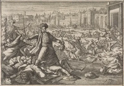 Verovering van Bagdad door de Turken, 1638