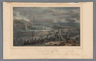Verovering van de lunette St. Laurent, 1832