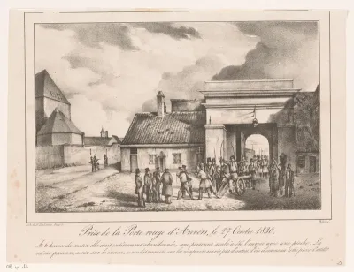 Verovering van de Rodepoort te Antwerpen