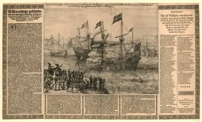 Verovering van drie piratenschepen door kapitein Cornelis Daniels (alias Brackman), 1619