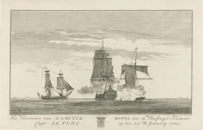 Verovering van L'Amité Royale, 1782