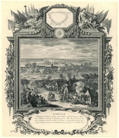 Verovering van Nijmegen door de Franse legers op 8 juli 1672