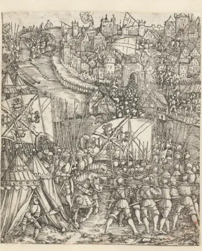 Verovering van Stuhlweissenburg in Hongarije