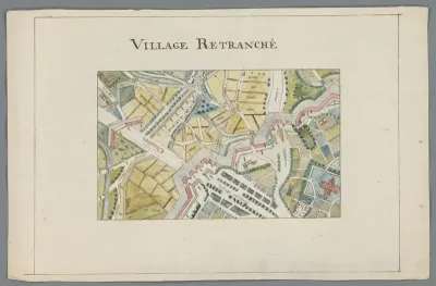 Verschansd dorp, ca. 1799
