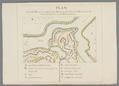 Verschansd eiland, ca. 1799