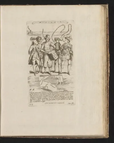 Verscheurde kaart van de Oostenrijkse Nederlanden, juni 1787