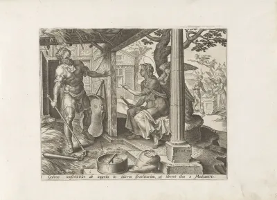 Verschijning van de engel aan Gideon