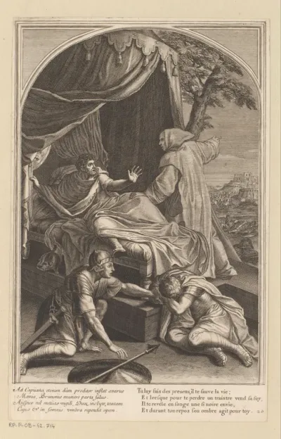 Verschijning van de Heilige Bruno aan de Comte Roger