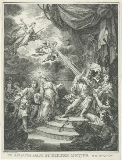 Verschijning van Gerechtigheid aan koning Saul